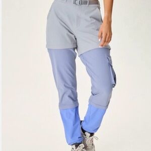 NWT Outdoor Voices Women’s RecTrek Zip-Off Pants Hiking
